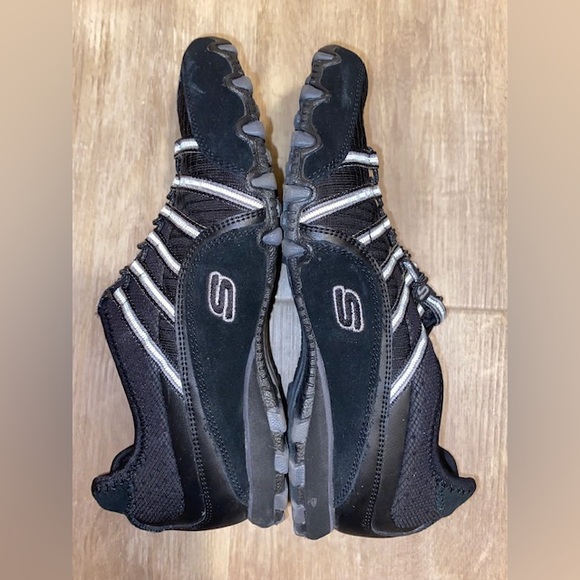 Skechers Women's Bikers Athletic Shoes 21153 Black - Picture 2 of 6